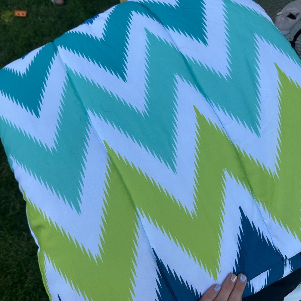 Chevron Patterned Cushion Cover